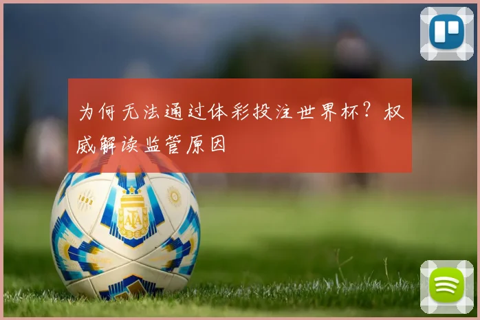 为何无法通过体彩投注世界杯?权威解读监管原因